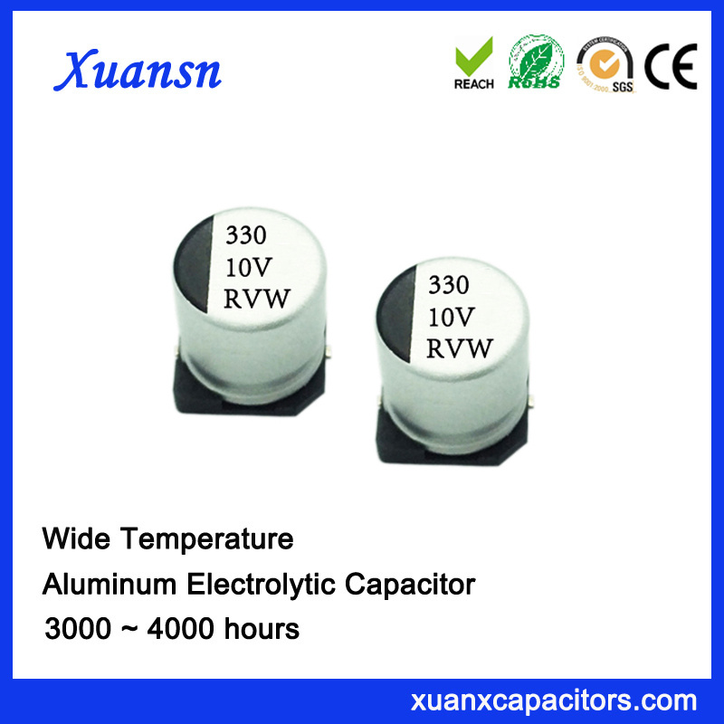 330UF 10V 3000hours SMD Capacitor for Power Supply