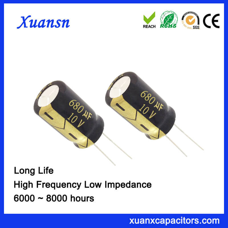 DIP 680UF 10V Electrolytic Capacitor for PCB