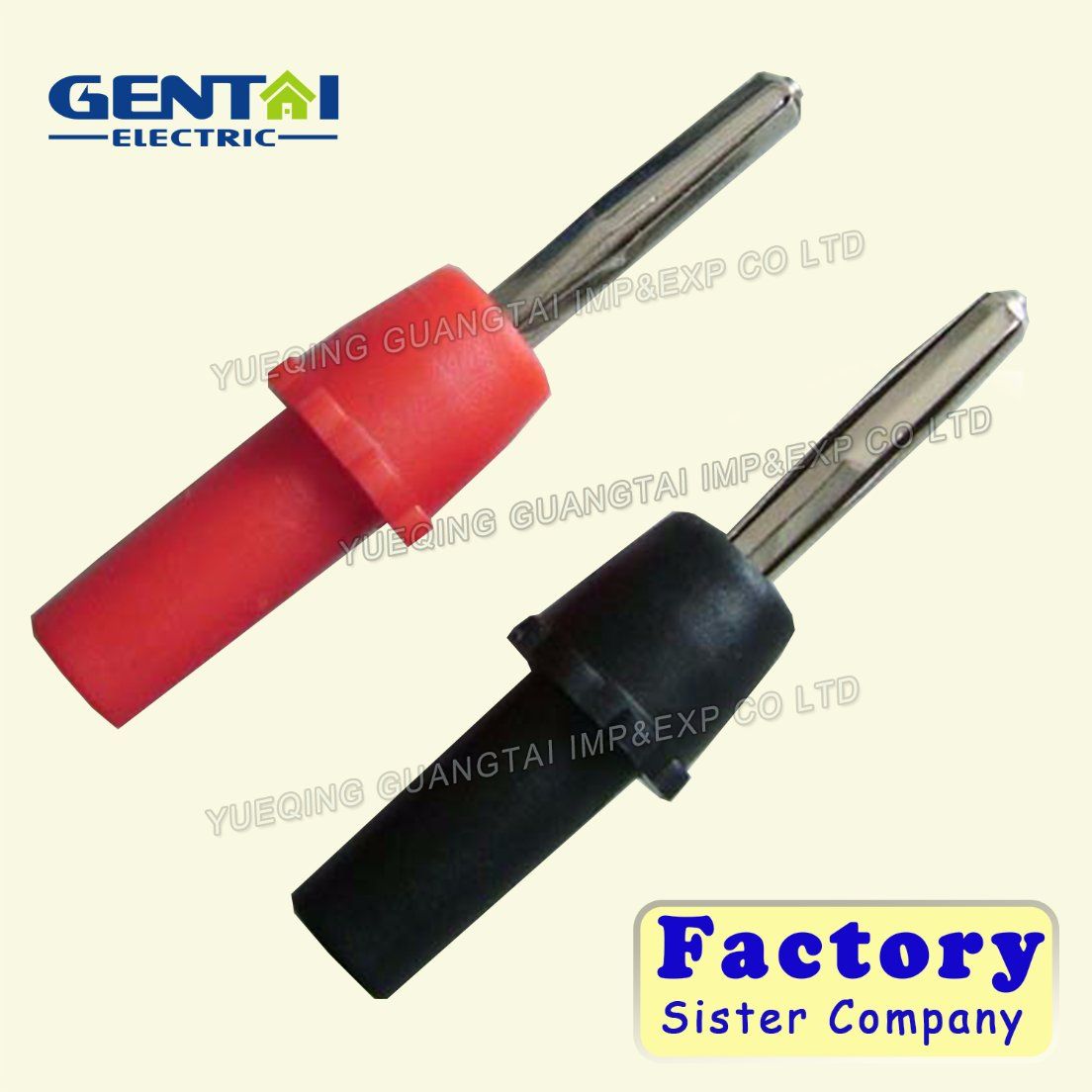 Colourful and Solderless Audio Video Banana Plug