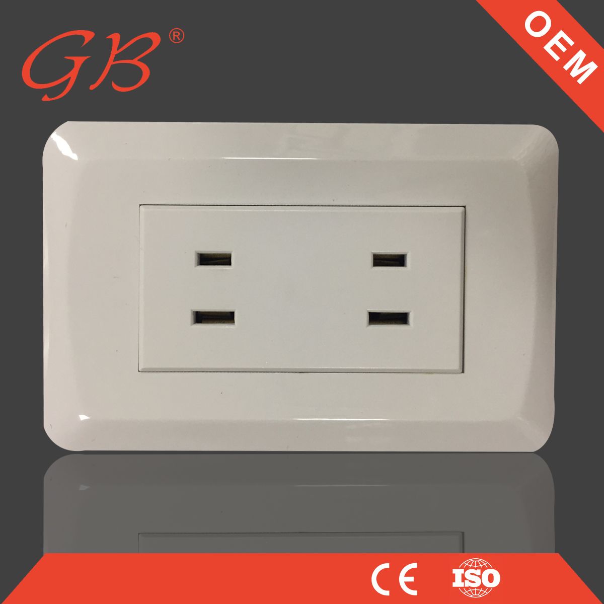 OEM South American Standard Electrical Power Wall Switch Socket