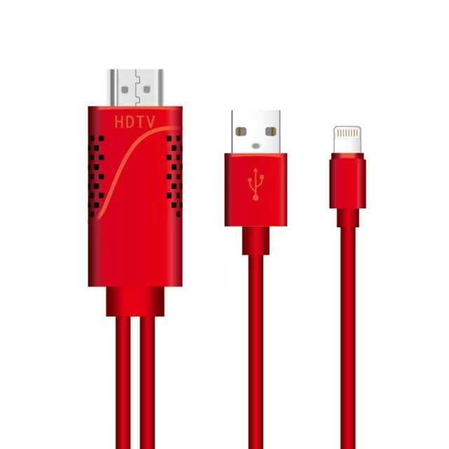 Lightning to HDMI HDTV Digital AV 8 Pin Cable Adapter