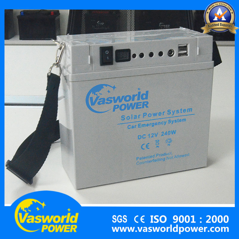 Solar Power System 12V Rechargeable Battery for New Design