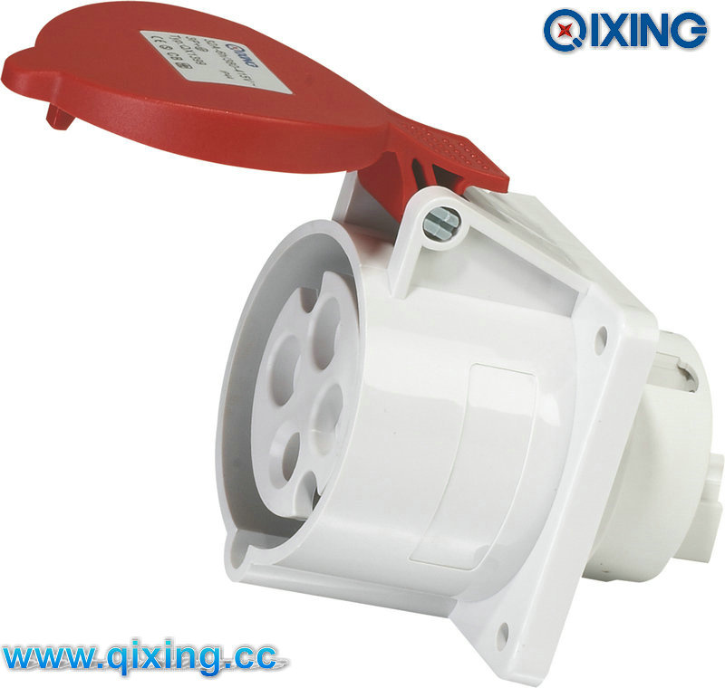 IP44 Panel Socket for Industry Application with CE Certification (QX1399)