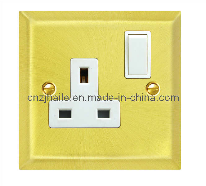 British Standard 13AMP 1 Gang Switched Socket Outlets