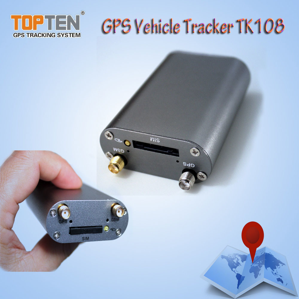 Real Time Vehicle GPS Tracker with Microphone to Monitor Voice, APP, Tk108 (WL)