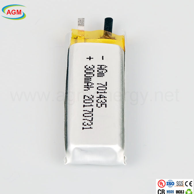 701435 300mAh Lithium Polymer Battery