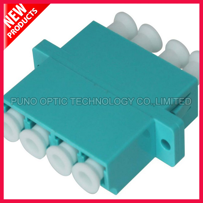 10G OM3 LC Aqua Quad Optical Adapter