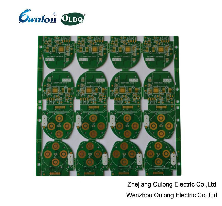 2 Layer Enig PCB with White Legends (OWNLONG/OLDQ)