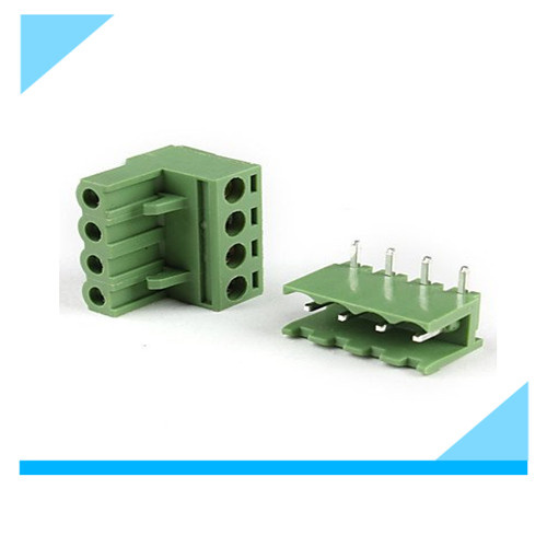 Factory 5.08mm 4 Pin Plug in PCB Terminal Block