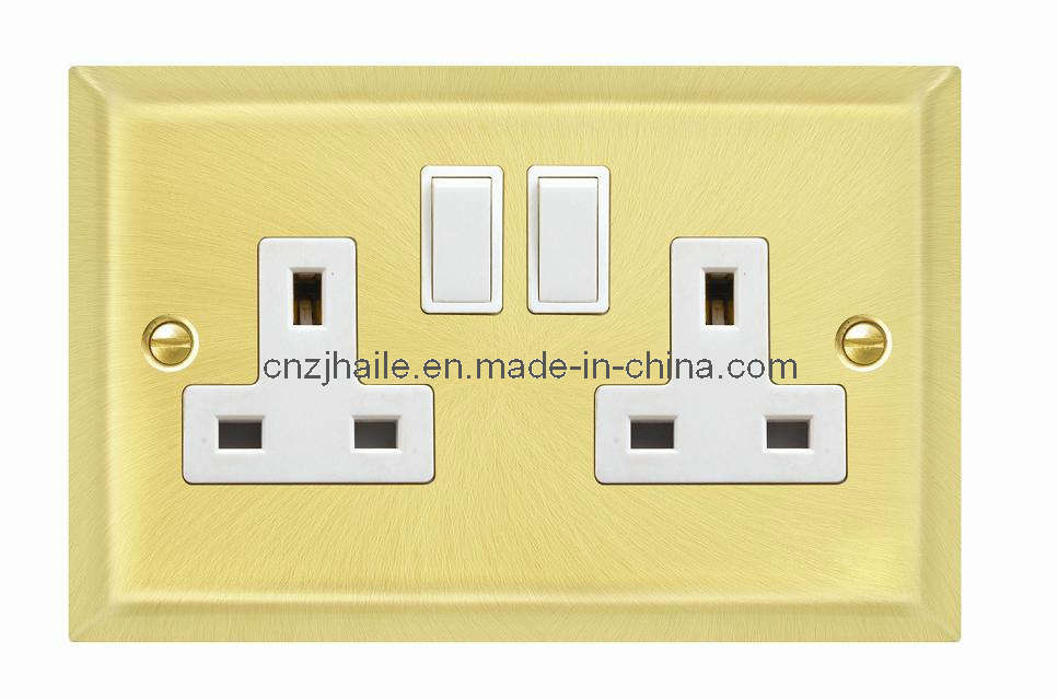 British Standard Twin Socket