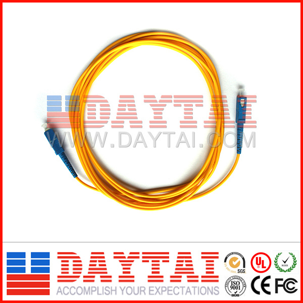 Sc/Upc to Sc/Upc Sm Fiber Optic Patch Cord