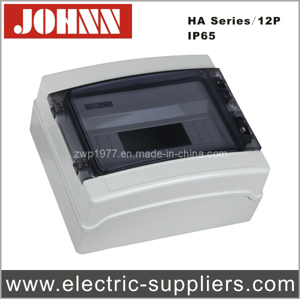 Waterproof Distribution Box with Good Material (HA-12P)