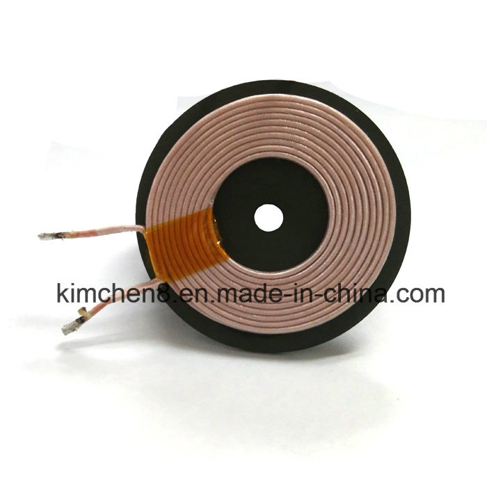 6.3 Uh Wireless Charger Coil with Ferrite