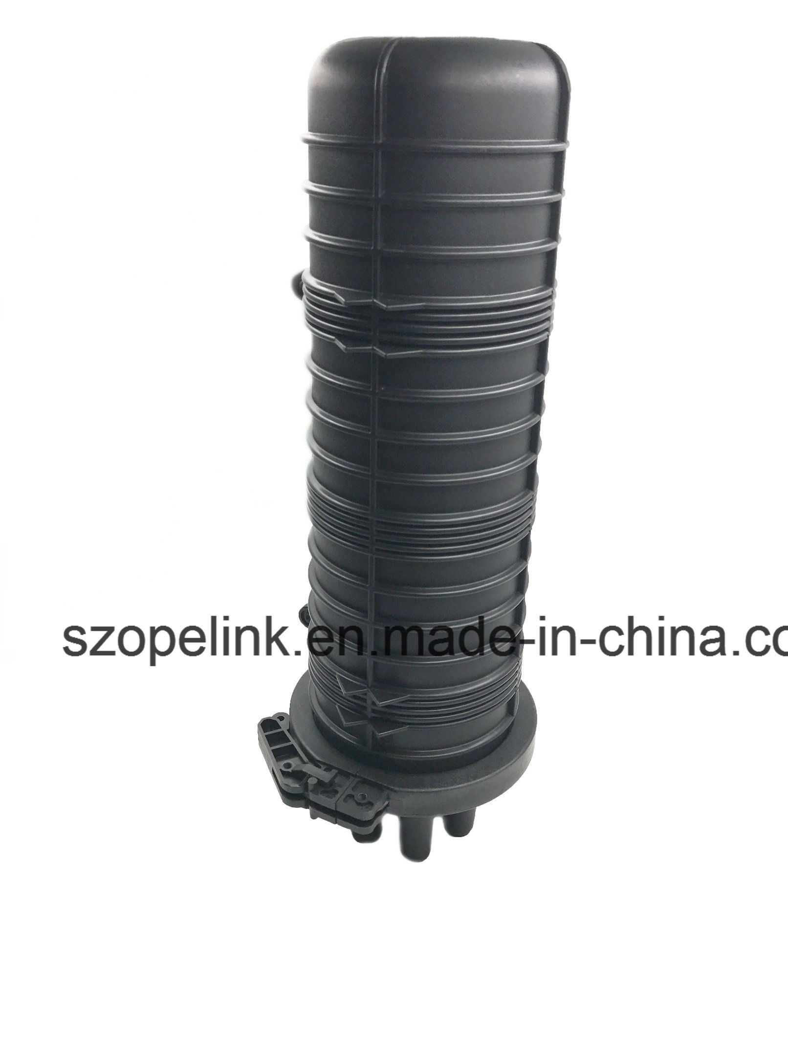 Fiber Optic Splice Dome Closure D004 24 Core FTTH Installation