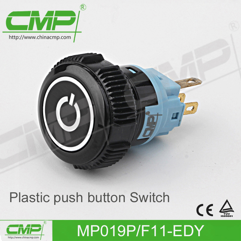 CMP 19mm High Quality Plastic Control Button Switch