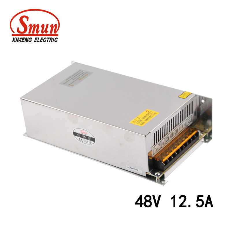 600W 48VDC 12.5A AC-DC Switching Power Supply Power Transformer