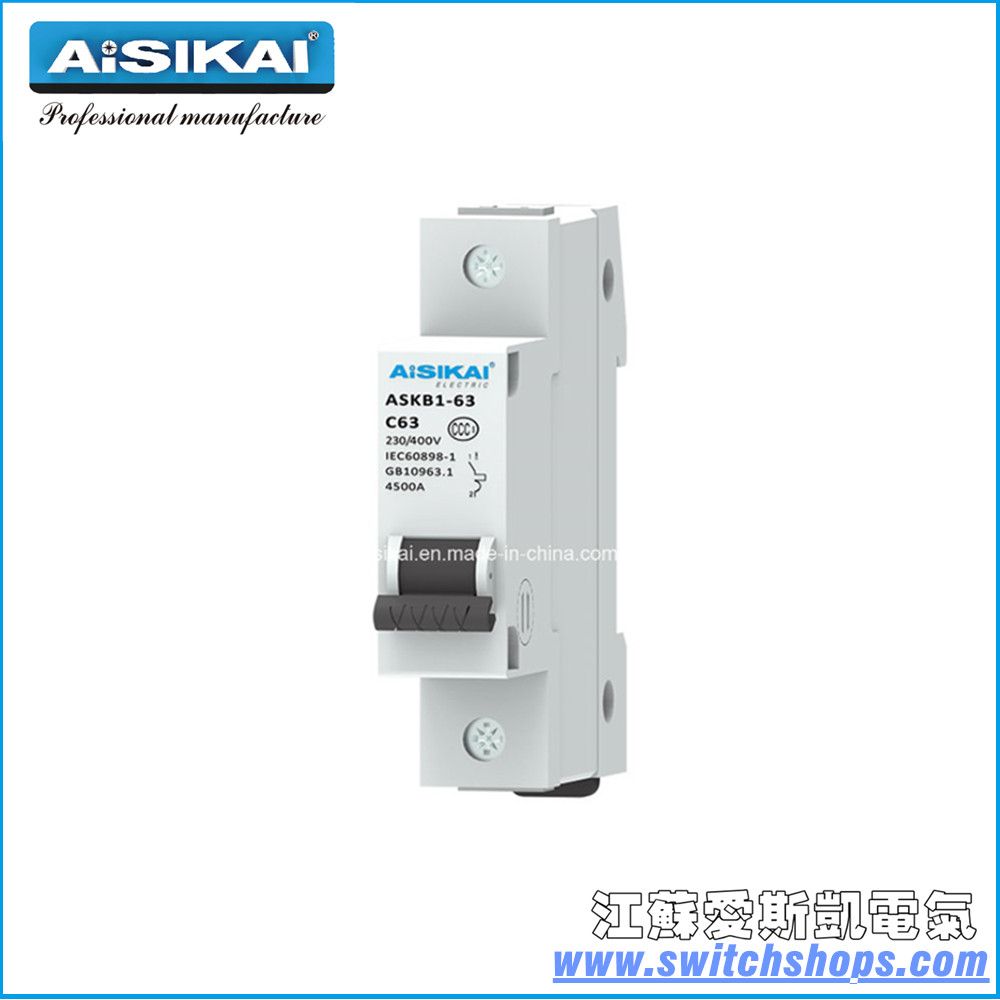 Mini Circuit Breaker MCB 6A 3p/4p CCC/Ce