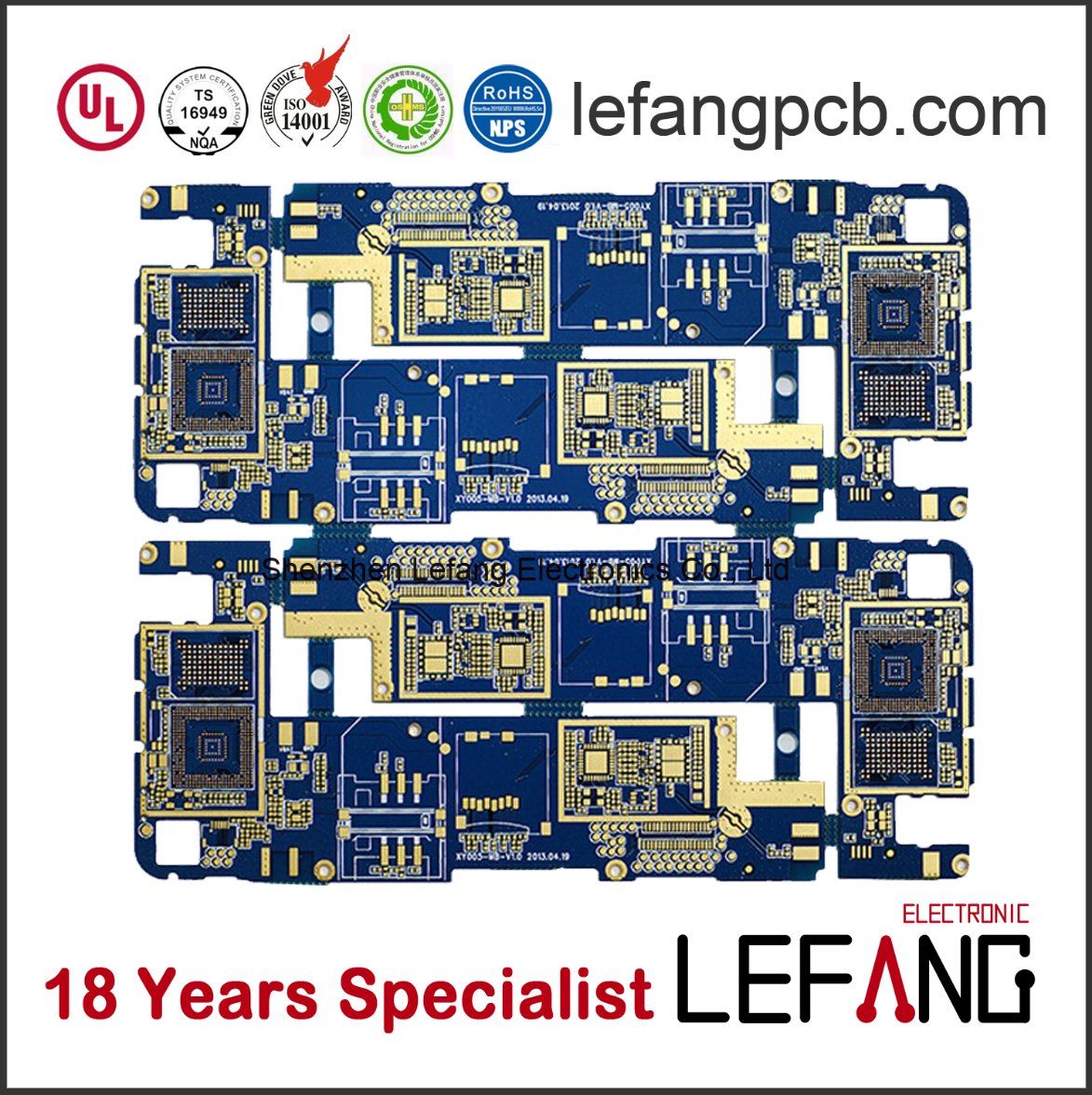 Electroncis Circuit Board PCB for 4G Commnication Apparatus
