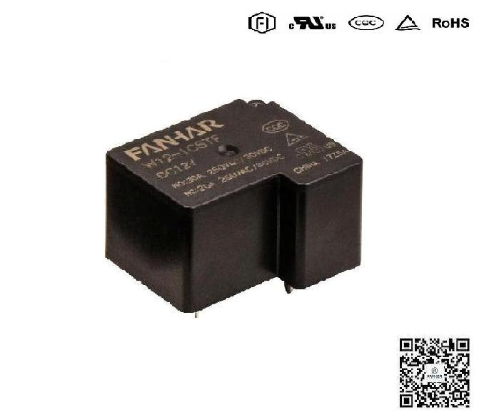 Power Relay with 1A Contact Arrangement