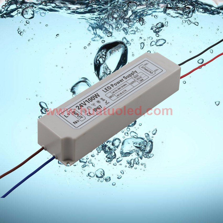 24V 4A 100W Waterproof LED Light Display Board Module Hts