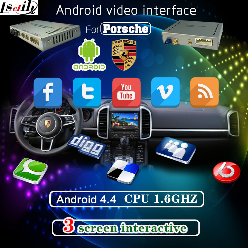 Navigation Box on Android 5.1for 10-17 Porsche-Macan, Cayenne, Panamera PCM 3.1