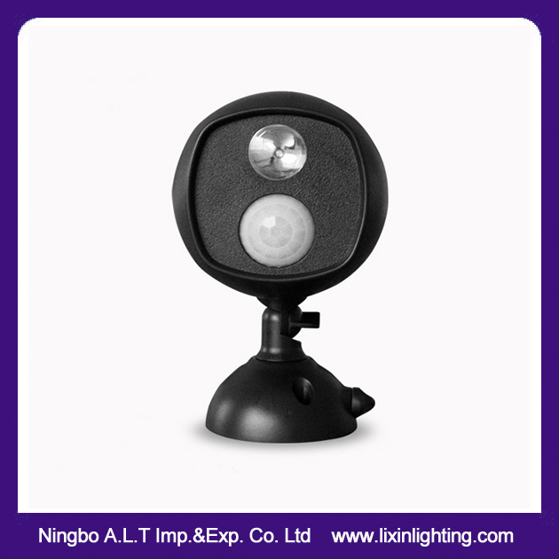 New Products High Power Wall Mounted Battery Operated LED Motion Sensor Garden Lamp with Waterproof and Weatherproof for Outdoor