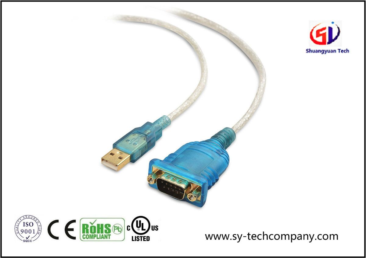 USB to RS-232 dB9 Male Serial Cable 3 Feet