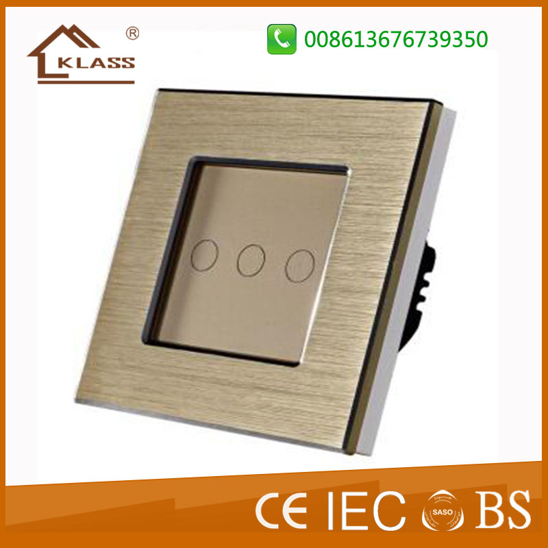 Electric New Design Wall Switch Hotel Light Touch Switch