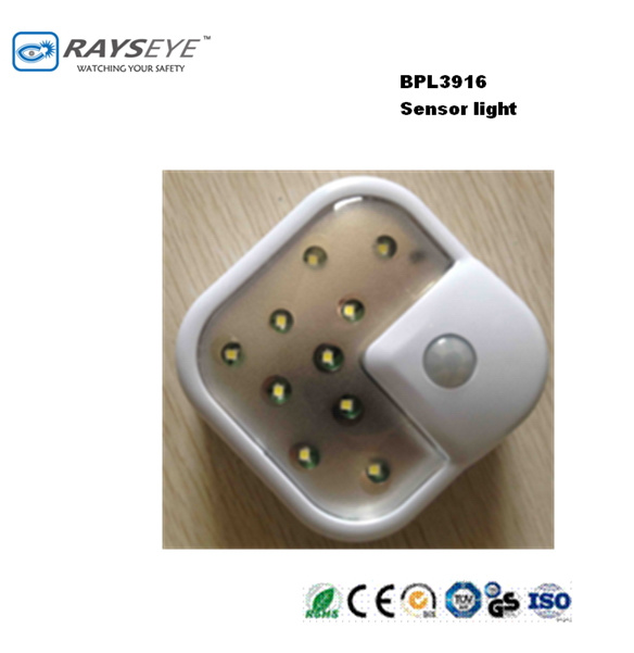 10LED Motion Sensor Light PIR Body Night Light