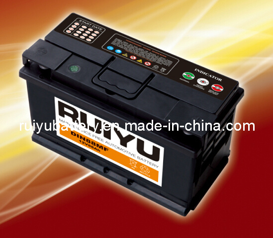 12V 88ah Maintenance Free Auto Battery