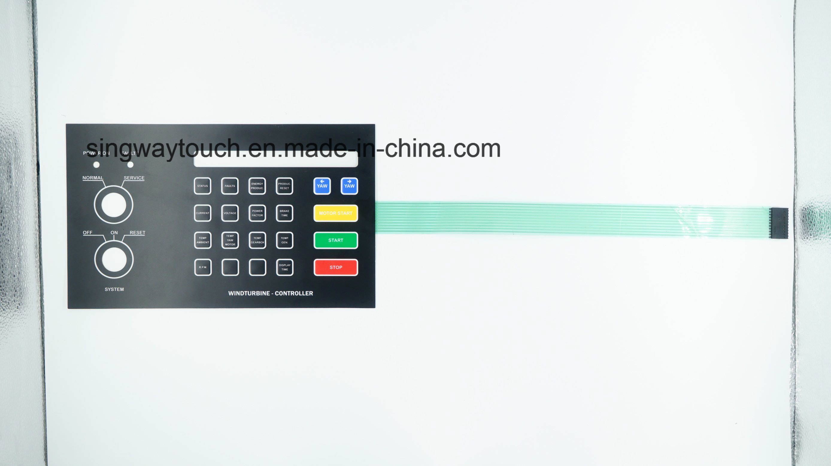 Customized Membrane Switch with Housing