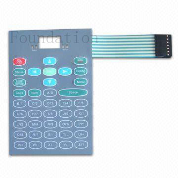 Overlay Silicone Rubber Keypad FPC Circuit Panel Membrane Switch