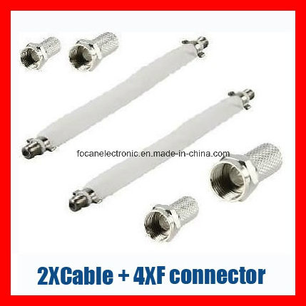 Satellite Flat Window Cable for 50-2250MHz & Flat Though Cable