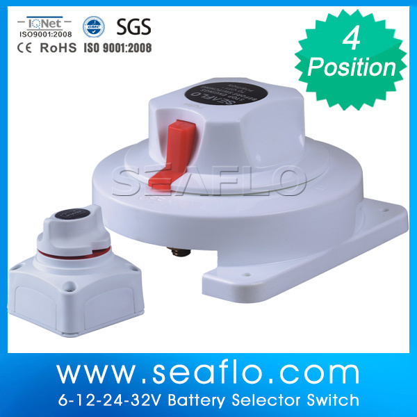 Seaflo 6V - 32V Battery Selector Switch