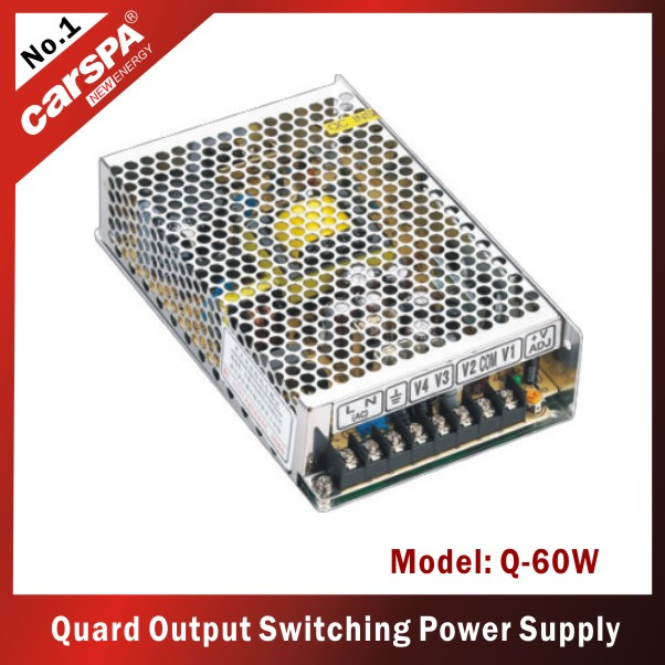 60W Quadruple Output Switching Power Supply (Q-60W)