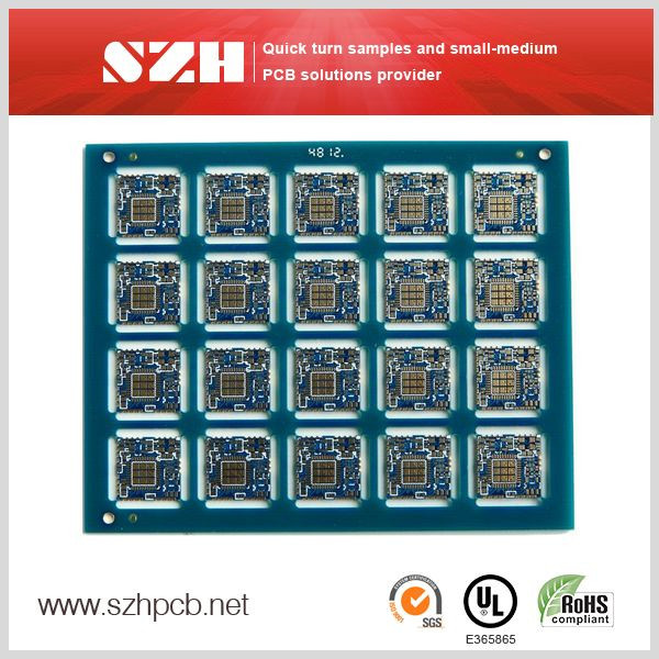 4 Layer Immersion Gold PCB with Half Holes