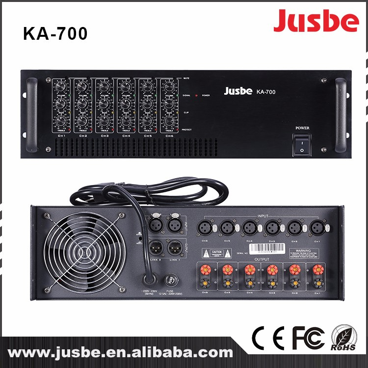 Ka-700 6 Channel Power Digital Multichannel Amplifier