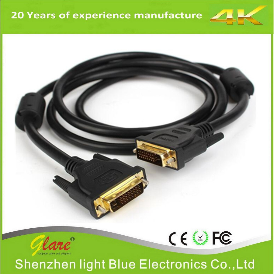 Gold Plug 6FT DVI Cable