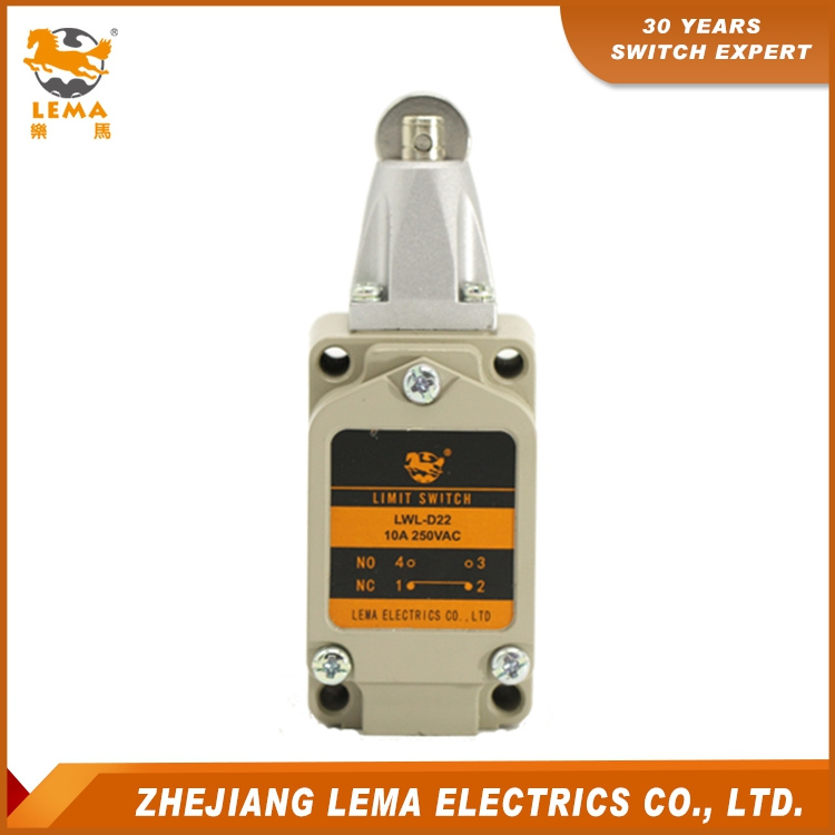 Lema Lwl-D22 Top Roller Lever 10A 250VAC Limit Switch