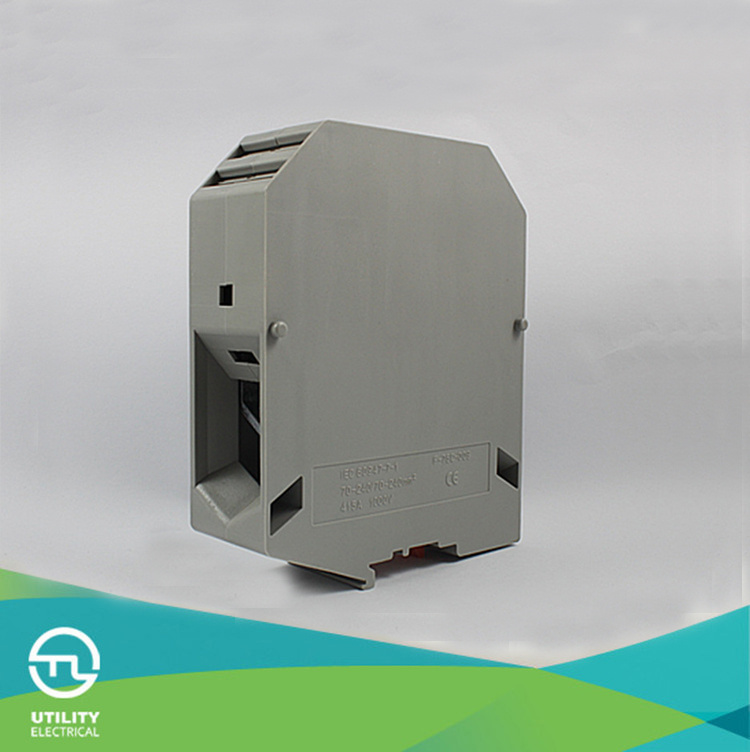 Power Distribution Big Current Dinrail Terminal Blocks 240mm