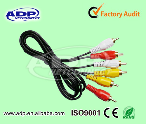 VGA RCA Cable 3RCA to 3RCA VGA Cable
