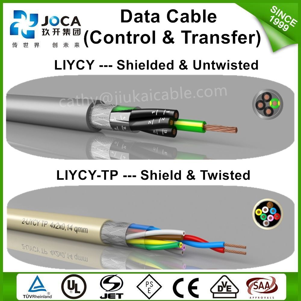 Ce Liycy-Tp Data Communication Cable for Refrigeration Electric Control System