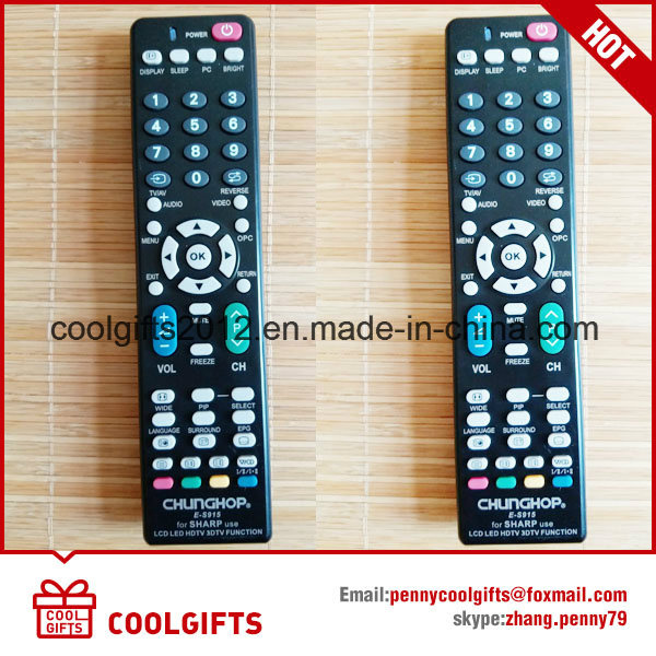 Customized LED/LCD Sharp Universal IR TV Remote Control