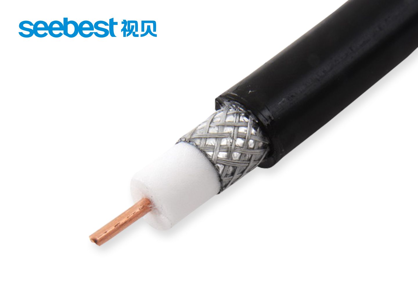 RG6 Coaxial Cable with Shield for CCTV