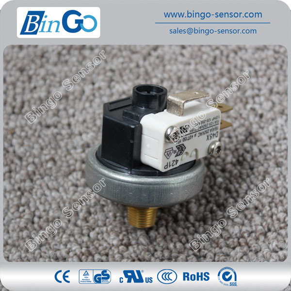 Steam Pressure Switch with Micro Honeywell
