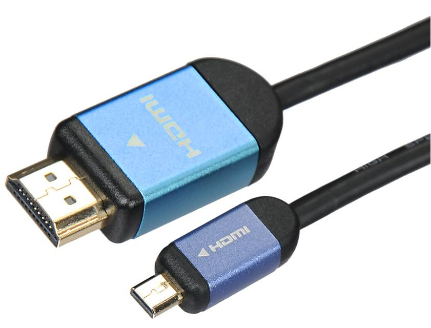 Aluminum Metal Shell HDMI to Micro HDMI 1.4V HDMI Cable