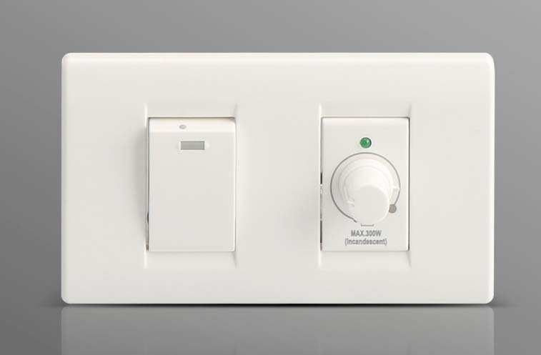 1 Gang Switch with Dimmer American Type