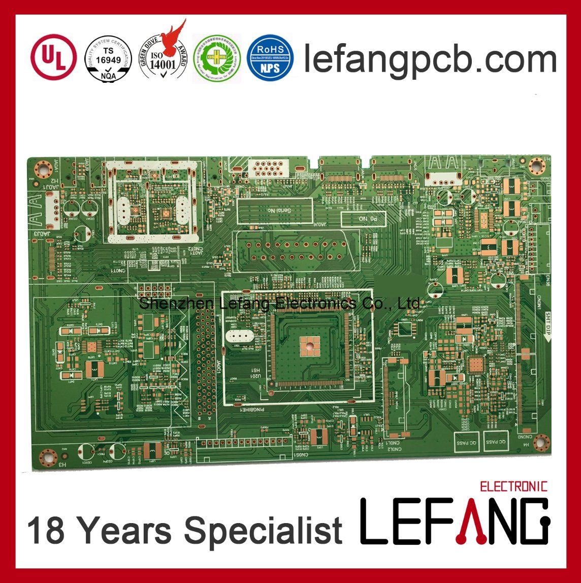 94V0 Telecom Equipment Circuit Board PCB for Electronics