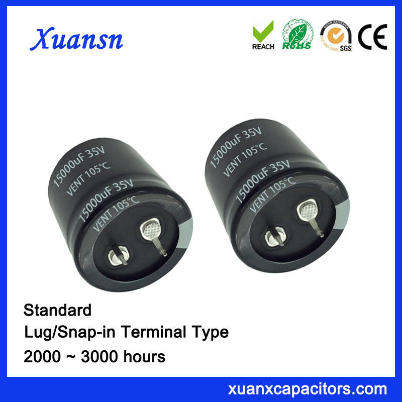 15000UF 35V Standard Socket Snap in Capacitor