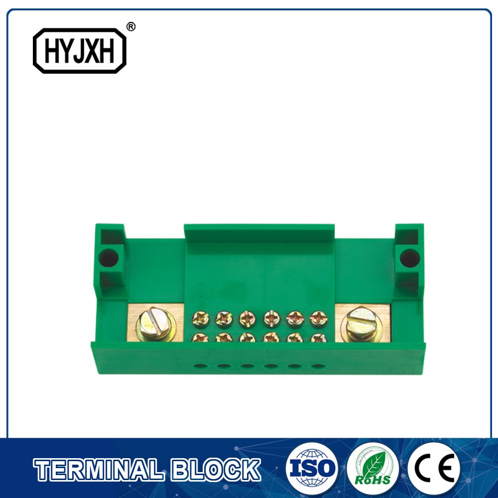 Four Inlet Six Outlet Neutral Line Terminal Block